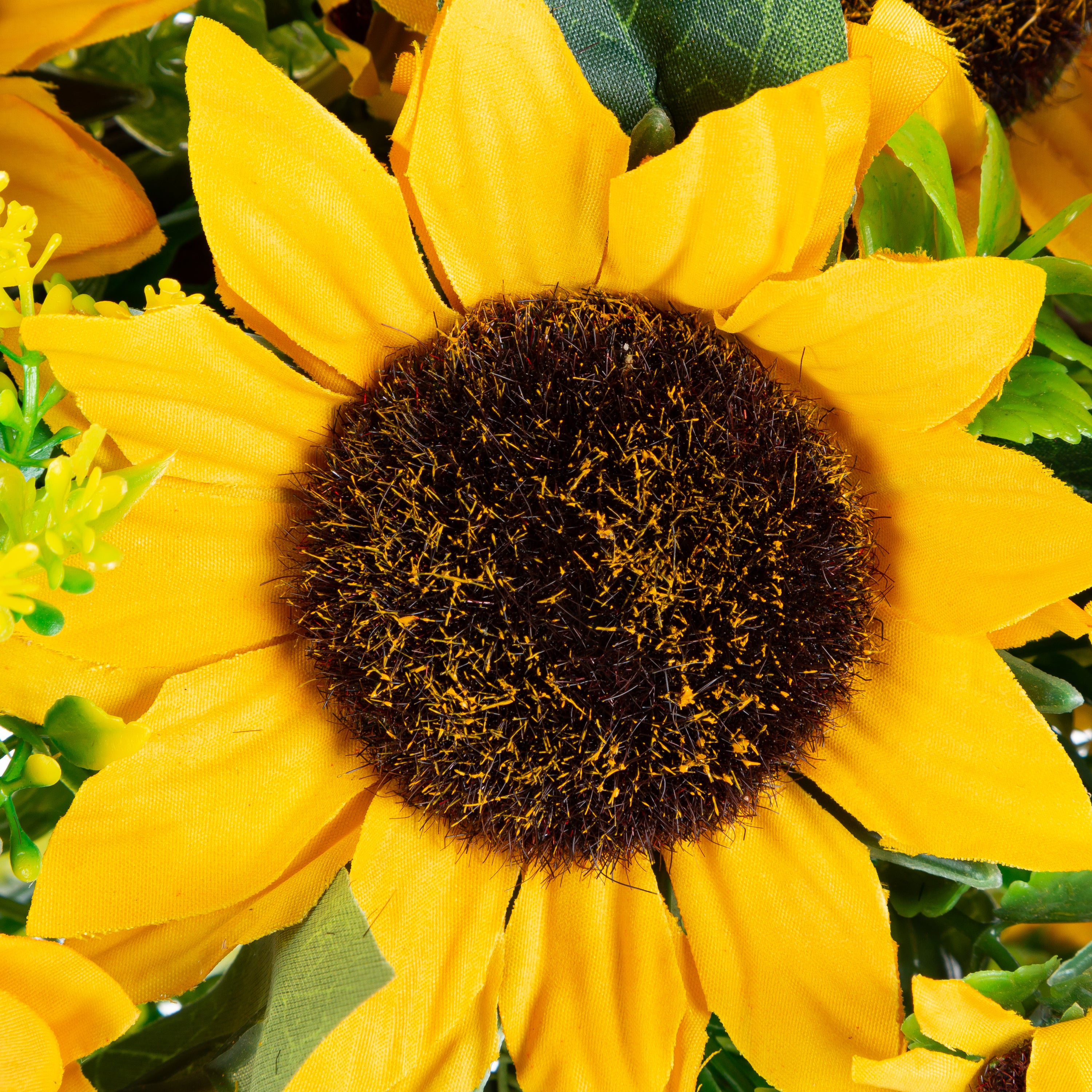 22 in. Sunflower Wreath